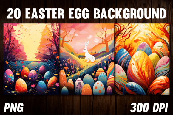 Easter Egg Backgrounds for Covers 1: Elevate Your Designs