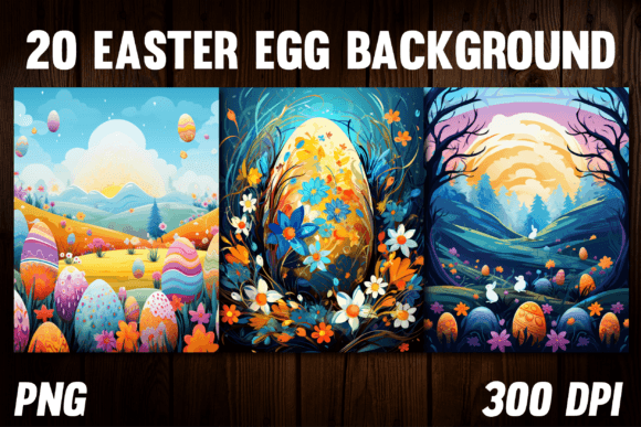 Easter Egg Backgrounds for Covers 5: A Designer's Guide