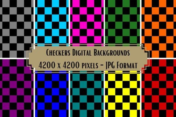 Elevate Your Designs with Premium Checkers Digital Backgrounds