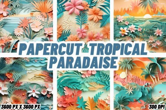 Escape to a Papercut Tropical Paradise