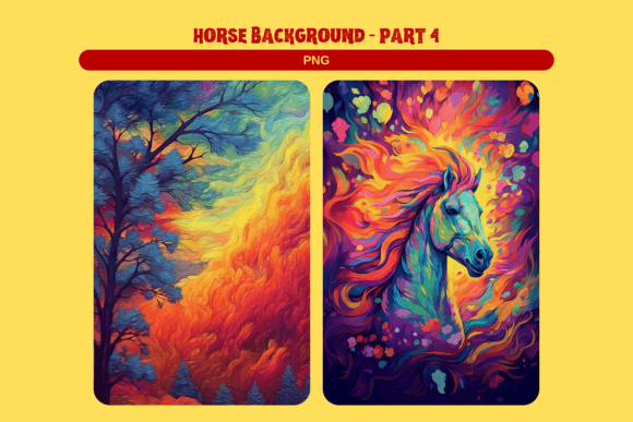 Horse Backgrounds - Part 4: A Creative Font's Final Touch