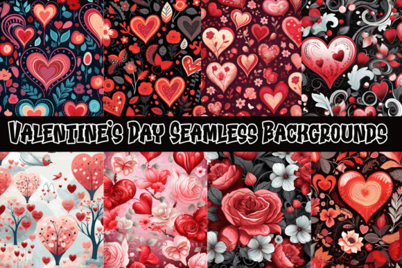 Valentine’s Day Seamless Backgrounds: Your Design Secret Weapon